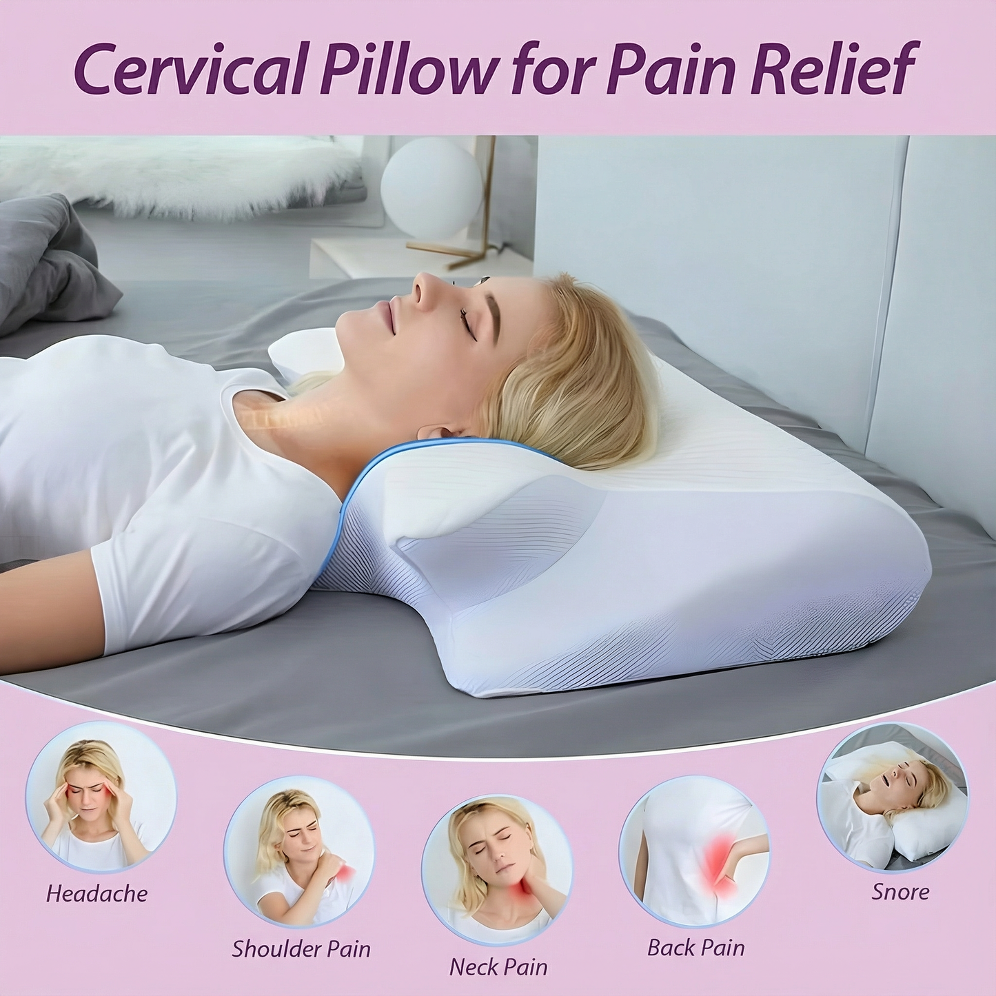 Exilerance™ - Anti Snoring Pillow
